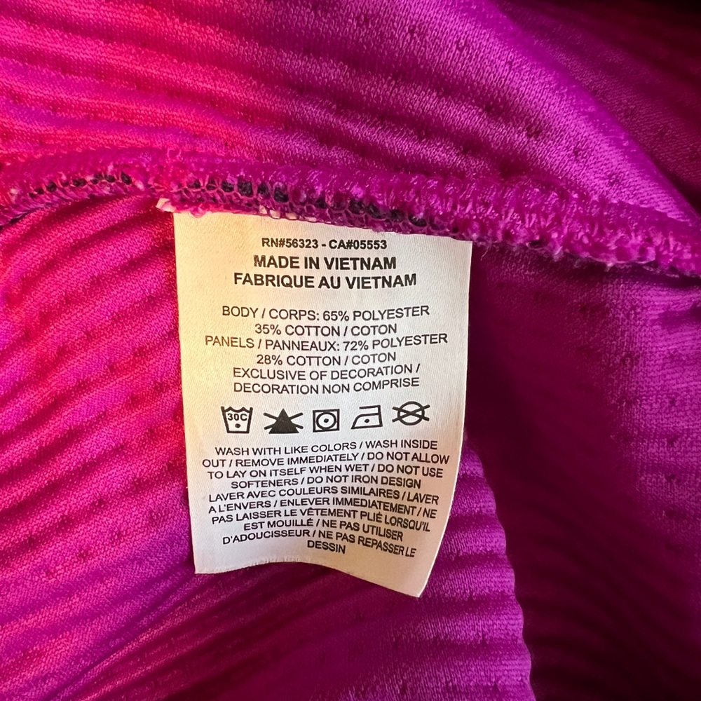 Nike Women's Purple Crop Oversized Sweatshirt XS - Picture 9 of 10